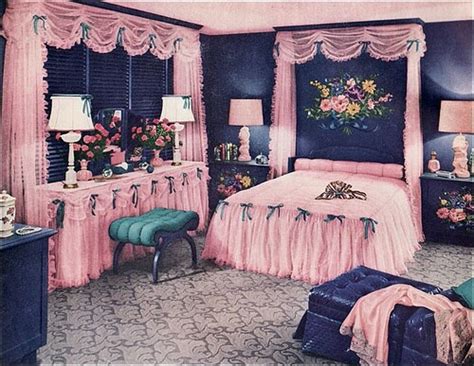 17 Best Images About Vintage Bedrooms On Pinterest 1950s Bedroom