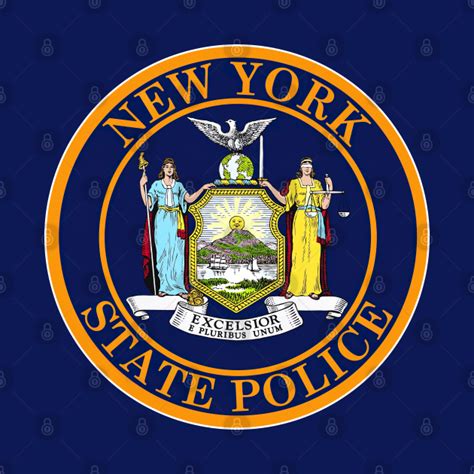 New York State Police Ny State Police Pin Teepublic