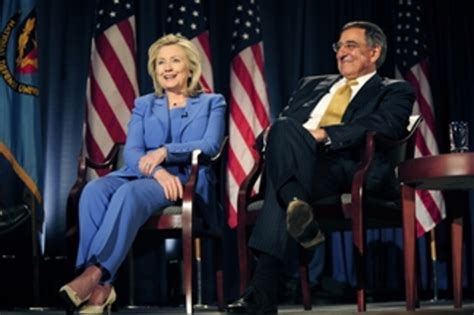 Secretary Panetta And Secretary Of State Hillary Rodham Clinton Meet