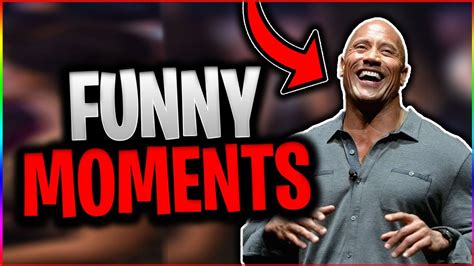 The Bestfunny The Rock Moments Ever Youtube