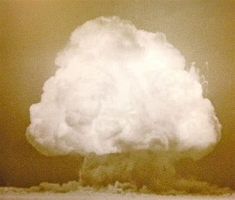 Mushroom Cloud Over Nevada Scene Of A Testing Site Photograph By