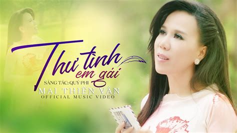 Thư Tình Em Gái Mai Thiên Vân Official Music Video Acordes Chordify