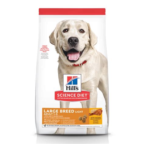 Buy Hills Science Diet Adult Large Breed Light Dry Dog Food Online