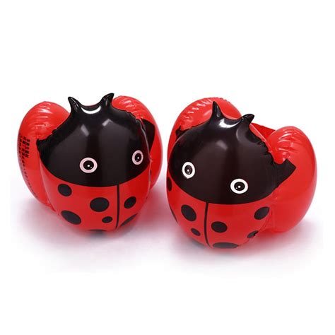 Buy Gudehome Ladybug Inflatable Swimming Arm Rings Twirls Water