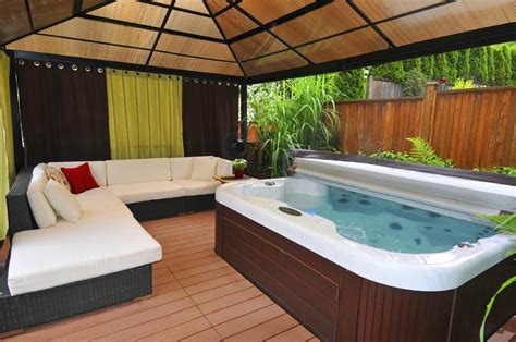 With a sauna, hot tub and shower, why would you ever leave your backyard? Gazebo Plans for Hot Tubs That are Just Perfect for ...