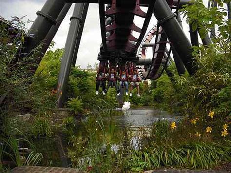 Nemesis Inferno Roller Coaster At Thorpe Park Parkz Theme Parks