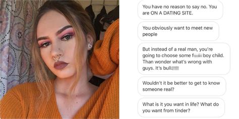 Woman Shares Messages Tinder Man Sent Her After She Swiped Left On Him Business Insider
