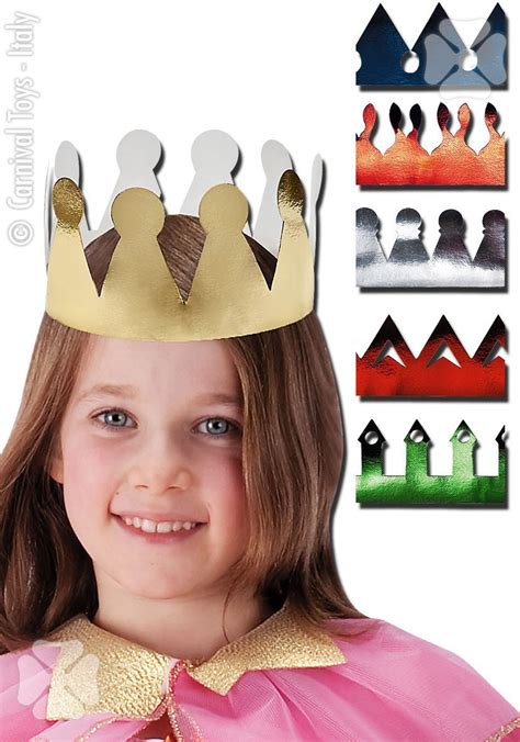 Coroana Rege Copii Colorata