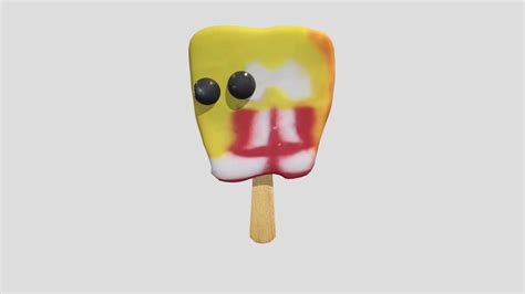 Cursed Spongebob Popsicle Cult Download Free 3d Model By Urijah