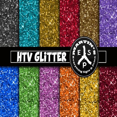 Htv Glitter Sheets Heat Transfer Vinyl Glitter Heat Transfer