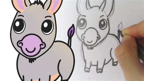 Cómo Dibujar Un Burro Youtube