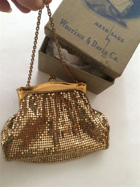 Vintage Whiting Davis Mesh Purse Paul Smith