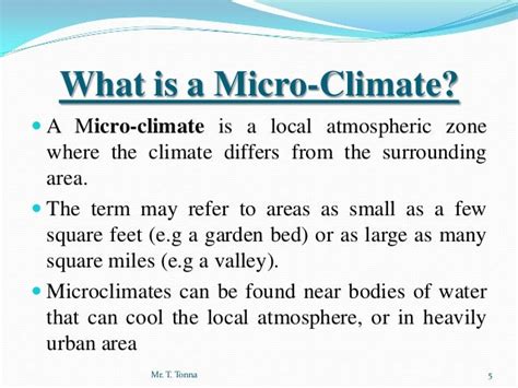 Lesson 4 Micro Climate Of An Urban Area