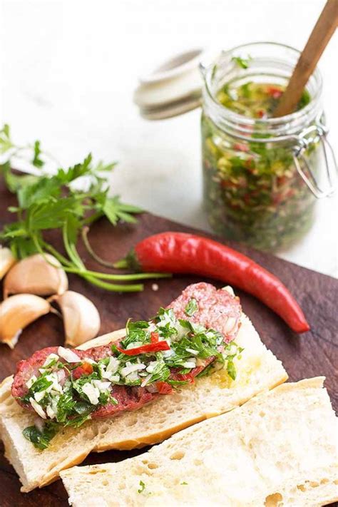 The Best Argentine Choripan With Chimichurri Foodal Com