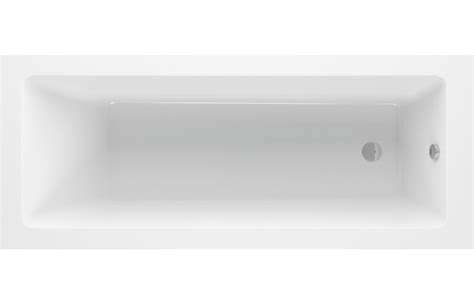 Ascot Supercast Square Single Ended Bath 1700x700 1700x750mm