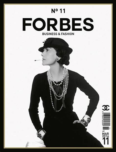 Forbes Spain Adjusted Their Logo For Their Fashion Issue To Chanel