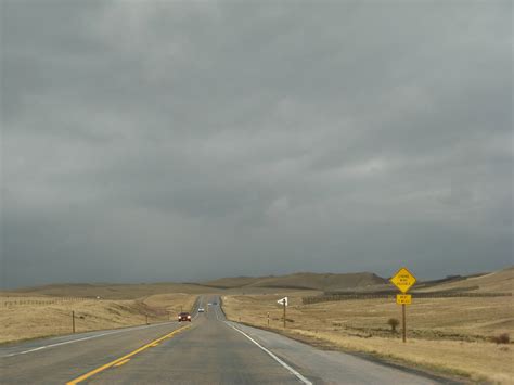Wyoming Aaroads Us Highway 287