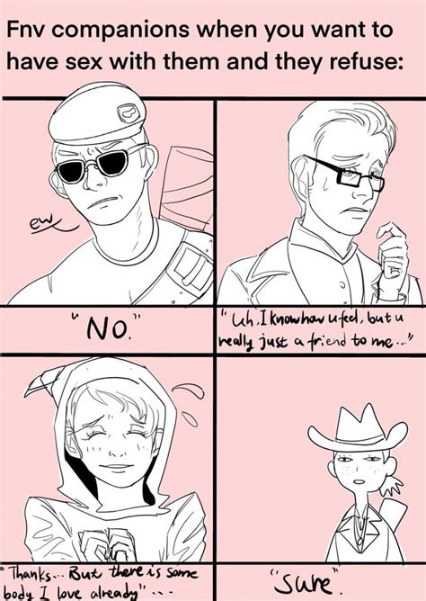 how fnv companions refuse your sex request r vulpesismywaifu