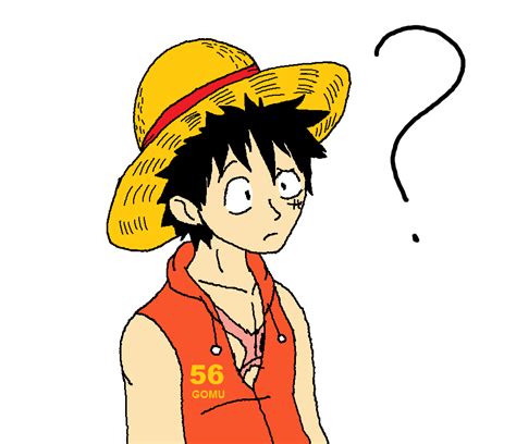 Confused Luffy By Xfangheartx On Deviantart