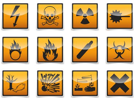Maybe you would like to learn more about one of these? Hazard Warning Signs and Symbols - Label Bar
