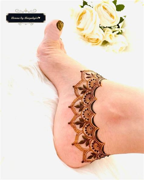 Elegant Henna Tattoo Designs For Feet K4 Fashion