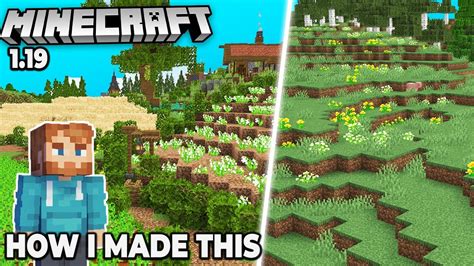 How I Built A Real Wild Update Texturepack For Minecraft 119 Youtube