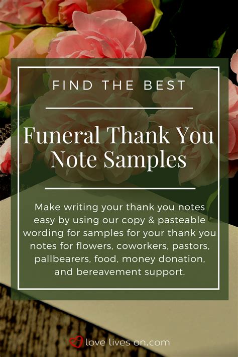 First, before ordering the funeral flowers or going to a flower shop, think about what you will write on the sympathy card. 33+ Best Funeral Thank You Cards | Funeral thank you cards ...