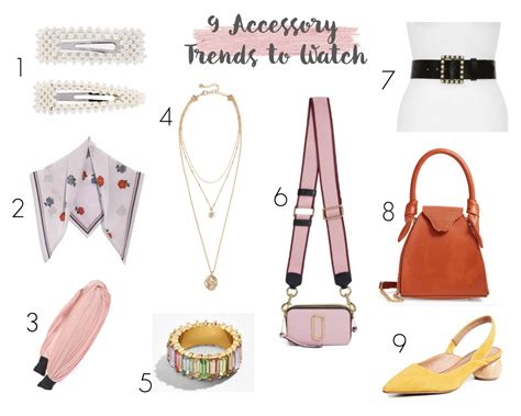 9 Accessory Trends To Watch The Motherchic