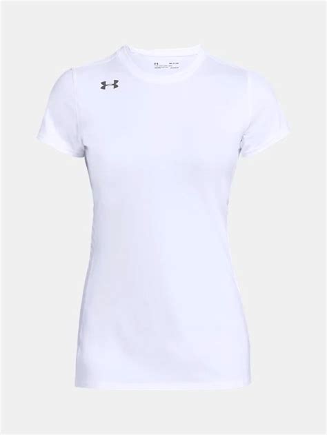Under Armour Endless Power Short Sleeve Jersey White Midwest Volleyball Warehouse