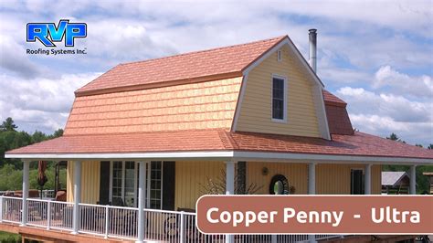 Copper Penny Is Part Of The Armadura Metal Roof Ultra Series It Is A