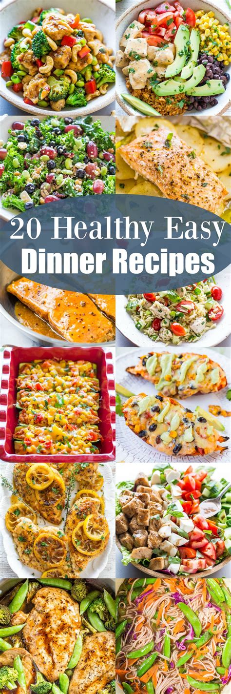 20 Healthy Easy Dinner Recipes - Looking for healthy, easy ...