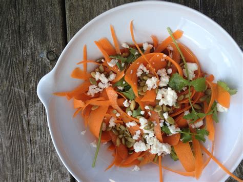 Summer Carrot And Feta Salad The Domestic Blonde
