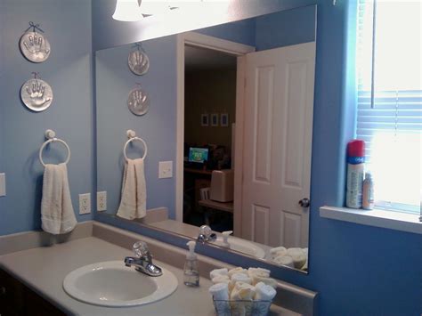 A minimal amount of material and time can be successful traders and mirror. This Thrifty House: Framed Bathroom Mirror