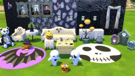 Sims 4 Spooky Stuff Pack Halloween Part 1 Youtube