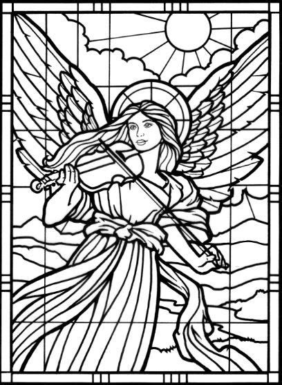 Coloring is meditative, is a great pastime and a wonderful project for adults. Dover Coloring Book - Amazing Angels Artist - John Green ...
