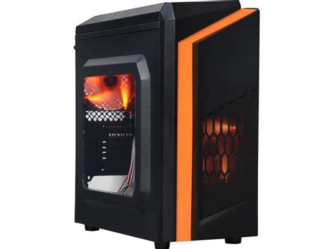 Here i make my first pc case. DIYPC DIY-F2-O Black/Orange USB 3.0 Micro-ATX Mini Tower Gaming Computer Case with 2 x Orange ...