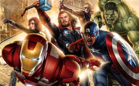 Hd Wallpaper Avengers Superheroes Iron Man Captain America Black Widow