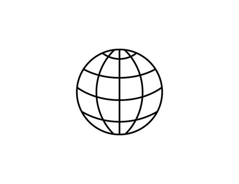 78 Vector Globe Black And White Png Free Download 4kpng