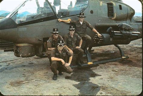 Cobra Attack Helicopter 17th Cavalry 7th Squadron Vietnam War