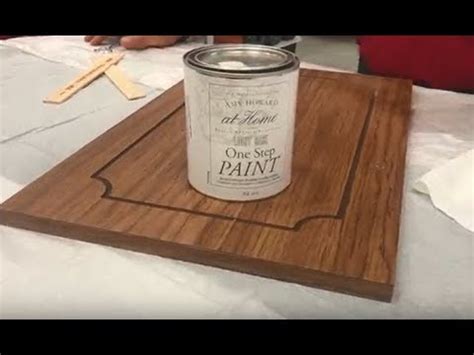Yes, usually the paint will take to any surface you put it on with no problem. How To Paint Laminate Cabinets with Chalk Based Paint ...