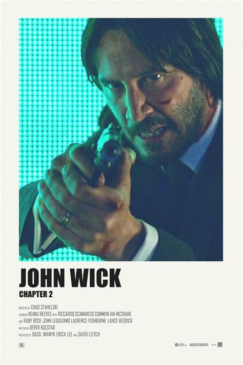 Do Not Use Or Reproduce Without Permission John Wick Chapter 2 Alternative Movie Poster Print