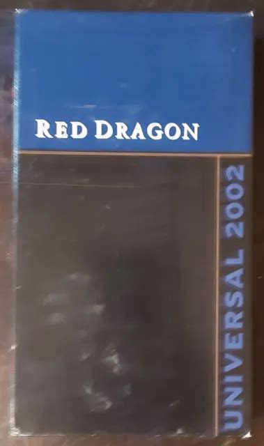 Red Dragon Vhs Anthony Hopkins Thriller Fyc Promo Ed Mint Free