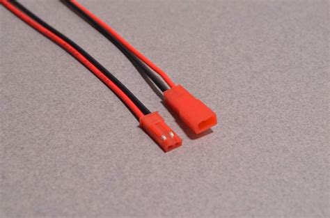 2 Wire Inline Connector Jst Rcy Bc Robotics