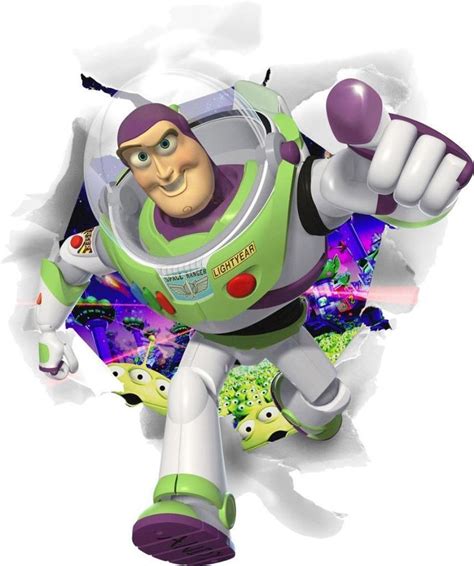 Buzz Lightyear Toy Story Decal Removable Wall Sticker Art Home Decor