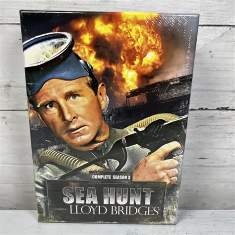 Sea Hunt Complete Second Season 3 Three Dvd Out Of Print Rare Lloyd