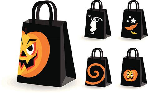 790 Trick Or Treat Bag Stock Illustrations Royalty Free Vector