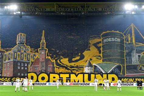 Borussia Dortmund Tifo Behind The Scenes As Ultras