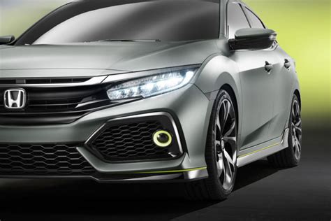 Honda Unveils Civic Hatchback Prototype At Geneva Motorshow