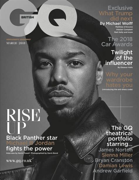 British Gq March 2018 Digital Gq Gq Magazine Male Magazine