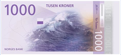 Search for specific features on banknotes. Take A Look At Norway's New Notes - The World's Best Money ...